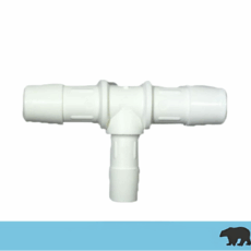 CANDELA-MGL/MGY WATER SYSTEM / T- CONNECTOR-1/2"x3/8" BARB (ORIGINAL)